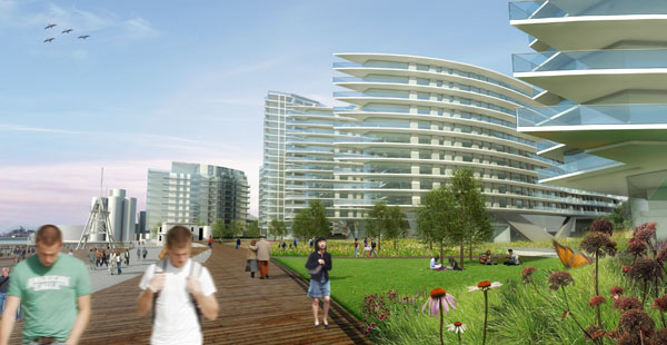 Wharfside Development, London
